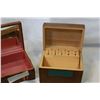Image 3 : FOUR WOOD KEEPSAKE BOXES