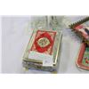 Image 2 : DOG BOOKENDS AND COLLECTIBLE METAL WARE AND SHELL BOX