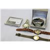 Image 2 : FOUR MENS WATCHES AND CIGARETTE CASE