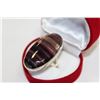 Image 1 : LADIES .925 SILVER FLUORITE GEMSTONE RING RETAIL $200