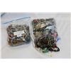 Image 1 : TWO BAGS OF JEWELLRY