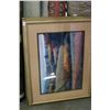 Image 1 : THREE LARGE FRAMED PRINTS