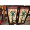Image 1 : PAIR OF MODERN PALM TREE PRINTS