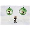 Image 1 : LOT OF HAND BLOWN GLASS BEAR MONKEY IN FOREST AND BEAR ORNAMENT