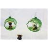 Image 3 : LOT OF HAND BLOWN GLASS BEAR MONKEY IN FOREST AND BEAR ORNAMENT