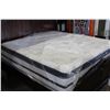 Image 1 : KINGSIZE EUROPTOP SEALY MATTRESS AND SPLIT BOXES