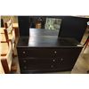 Image 1 : BLACK DRESSER WITH MIRROR