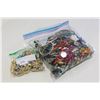 Image 1 : TWO BAGS OF JEWELLRY