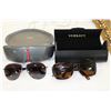 Image 1 : PAIR OF VERSACE AND PAIR OF PRADA SUNGLASSES, BOTH WITH CASES