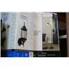 Image 2 : BLACK FLOOR LAMP WITH READING LIGHT AND OUTDOOR LANTERN
