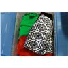 Image 2 : TWO TOTES OF FABRIC
