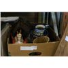 Image 1 : BOX OF POTTERY AND COLLECTIBLES