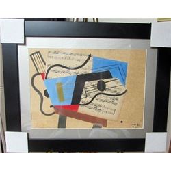 Juan Gris Collage on Paper