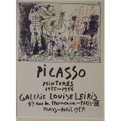 Galerie Louise leiris  Lithograph -  Picasso
