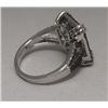 Image 2 : Elegant Blue Diamonds Silver Ring