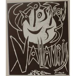 1955 vallavris Exposition litho -  Picasso