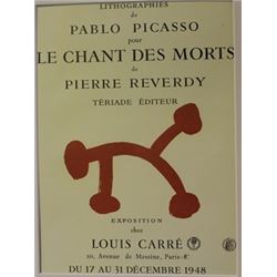 Exposition chez louis Carre 1948 Lithograph -  Picasso