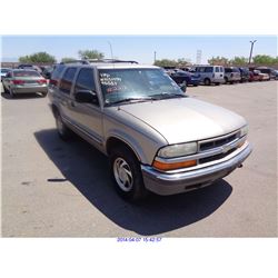 2001 - CHEVROLET BLAZER