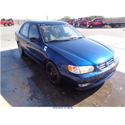 2001 - TOYOTA COROLLA