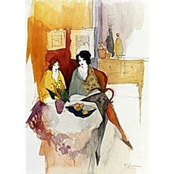 Lithograph after Itzchak Tarkay