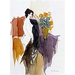 Lithograph after Itzchak Tarkay