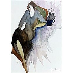 Lithograph after Itzchak Tarkay