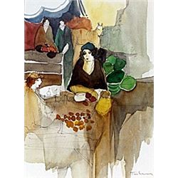 Lithograph after Itzchak Tarkay