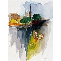 Lithograph after Itzchak Tarkay