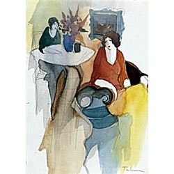 Lithograph after Itzchak Tarkay