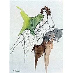 Lithograph after Itzchak Tarkay