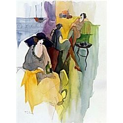 Lithograph after Itzchak Tarkay