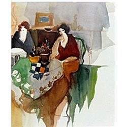 Lithograph after Itzchak Tarkay