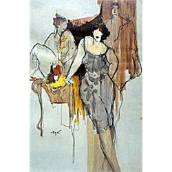 Lithograph after Itzchak Tarkay