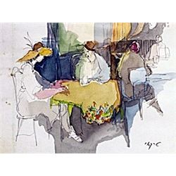 Lithograph after Itzchak Tarkay