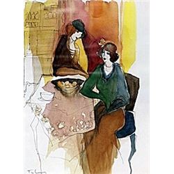 Lithograph after Itzchak Tarkay