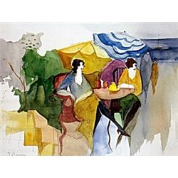 Lithograph after Itzchak Tarkay