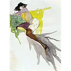 Lithograph after Itzchak Tarkay