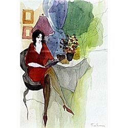 Lithograph after Itzchak Tarkay