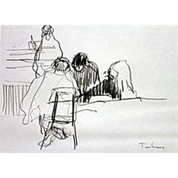 Lithograph after Itzchak Tarkay