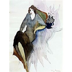 Lithograph after Itzchak Tarkay