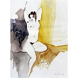 Lithograph after Itzchak Tarkay