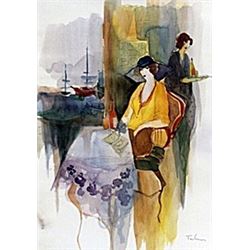 Lithograph after Itzchak Tarkay