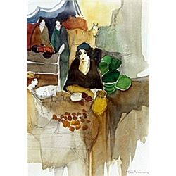 Lithograph after Itzchak Tarkay