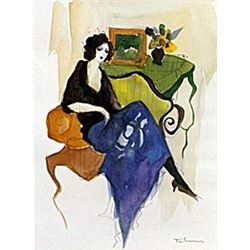 Lithograph after Itzchak Tarkay