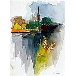 Lithograph after Itzchak Tarkay