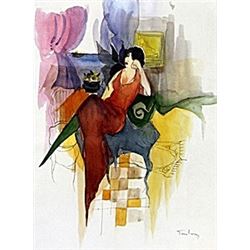 Lithograph after Itzchak Tarkay