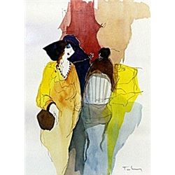 Lithograph after Itzchak Tarkay