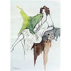 Lithograph after Itzchak Tarkay