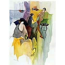 Lithograph after Itzchak Tarkay