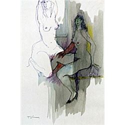 Lithograph after Itzchak Tarkay